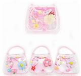 OBL962105 - 手提包饰品套装 (项链+手链+发夹+戒指)