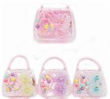 OBL962108 - 手提包饰品套装 (项链+手链+一对发夹)