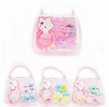 OBL962119 - 手提包饰品套装 （手链+BB发夹一对+大发夹）