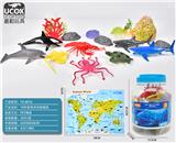 OBL964022 - 19件套海洋动物桶装