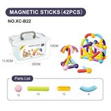 OBL964133 - 升级版早教磁力磁力棒42PCS