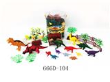 OBL965384 - 恐龙40PCS套装