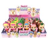 OBL966977 - 5.5寸实身哭泣娃娃带流眼泪功能带奶瓶，奶嘴，领巾。6款24PC混装