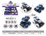 OBL967810 - 惯性四轮碰撞警车