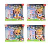 OBL968468 - 10寸全身搪胶cocomelon西瓜校巴JJ超级宝贝带音乐带配件