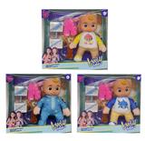 OBL968475 - 10寸棉身搪胶头cocomelon西瓜校巴JJ超级宝贝带音乐带配件