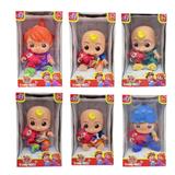 OBL968509 - 12寸全身搪胶cocomelon西瓜校巴JJ超级宝贝带音乐配充棉小熊