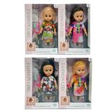 OBL968539 - 10寸搪胶手空身3D眼时尚肥童娃娃配配件(带音乐)