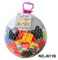 OBL968720 - 网袋足球积木（大约300PCS 530克，喷漆黑色）
