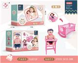 OBL970411 - 娃娃套装2合1 （婴儿床+餐椅）