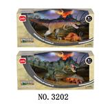 OBL970695 - 仿真行走霸王龙+尸体
套装（2款混）