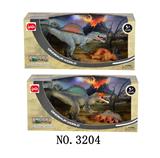 OBL970697 - 仿真棘龙+尸体套装（
2款混）