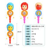OBL971138 - 摇鼓卡通冰雪公主+口哨