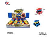 OBL971322 - 双惯性恐龙越野车（外贸版）（12PCS）