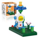 OBL972025 - 微颗粒积木-太空植物园(164PCS)