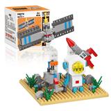 OBL972036 - 微颗粒积木-太空卫星站(274PCS)