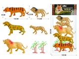 OBL974088 - 7pcs野生动物套装
3只6寸野生动物+2只4.5寸野生动物+2树