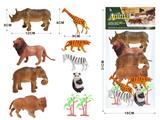 OBL974095 - 10pcs野生动物套装
4只5寸野生动物+4只3.5寸野生动物+2树