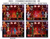 OBL974308 - 4寸玩具熊的午夜后宫6只卡装 4款