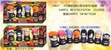 OBL974318 - 3寸搪胶Q版火影忍者4只盒装 2款 头可以转动