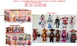 OBL974444 - 5.5寸玩具熊五夜后宫（发光,关节可活动）单只盒装，12盒装展示盒