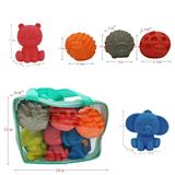 OBL975048 - 6款搪胶动物