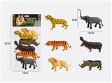 OBL976801 - 6.5寸野生动物6只装