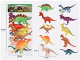 OBL976818 - 7寸恐龙10只动物套装