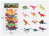 OBL976819 - 7寸恐龙12只动物套装