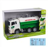 OBL978488 - 1:16喷水惯性环卫车(独立水厢)
