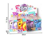 OBL982169 - 搪胶马宝莉4色混装16PC