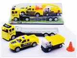 OBL982440 - 惯性拖头车载回力工程车
