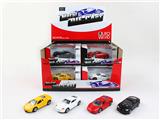 OBL983402 - 1:50仿真合金滑行跑车12只