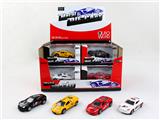 OBL983404 - 1:50赛车合金滑行跑车12只