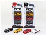OBL983416 - 1:50赛车合金滑行跑车4只