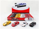 OBL983429 - 1:50赛车合金回力跑车12只