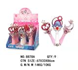 OBL983973 - 女孩声光音乐魔法棒（9PCS）