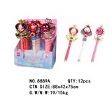 OBL983979 - 女孩声光音乐魔法棒（9PCS）