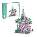 OBL984159 - 粉色教堂
(花园版)（微颗粒积木）(6818PCS)