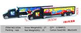 OBL984723 - 滑行猫和老鼠货柜车（2款
混装）