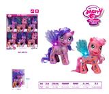 OBL985555 - 精灵马 (6PCS,灯光,四声)