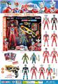 OBL986249 - 奥特曼31.5CM专利超人（声光）+激光枪（声光)+怪兽+卡片