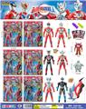 OBL986250 - 31.5CM专利超人（声光）+光锯（声光)+怪兽+卡片+胶囊