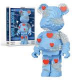 OBL986849 - 蓝色爱心积木熊（2630PCS）