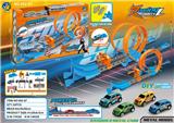 OBL988412 - 回力轨道车40PCS（配2只小车）