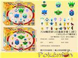 OBL989824 - 7CM精灵球 12只盒装手提/2款（9只公仔+3个球）