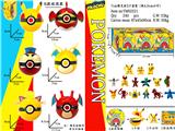 OBL989856 - 7CM精灵球6款（加膜）3只盒装+说明书