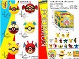 OBL989858 - 7CM精灵球6款（加膜）单只盒装+说明书