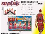 OBL990046 - 2.7-3.2寸灌篮高手（全国大赛）5只卡装（带底座）