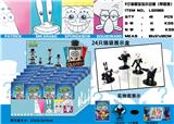 OBL990247 - 3寸海绵宝宝小丑版（带底座）24只锡袋展示盒+说明书